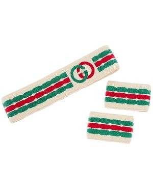 Gucci Sweatband Set - Green