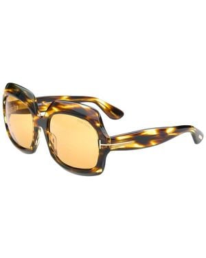 Tom Ford Ren 60Mm Sunglasses - Natural