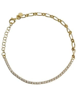 Argento Vivo Cz Bracelet - Metallic