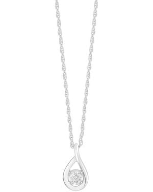 Effy Fine Jewelry 0.09 Ct. Tw. Lab-Grown Diamond Necklace - White