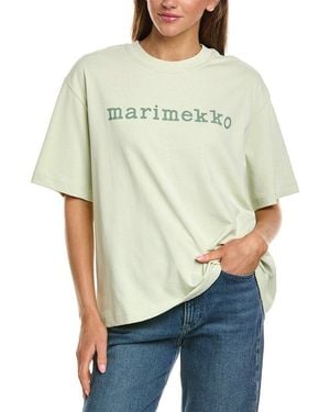 Marimekko Veisto Logo Placement Shirt - Natural