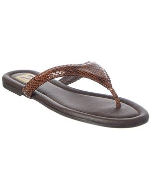 M by Bruno Magli Malora Leather Sandal - Brown