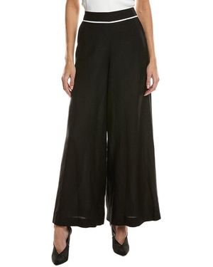 Jonathan Simkhai Heidi Wide Leg Pant - Black