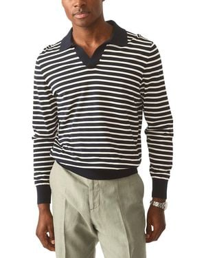 J.McLaughlin Amalfi Polo Jumper - Blue