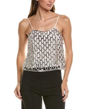 forte_forte Embellished Tank Top - Pink