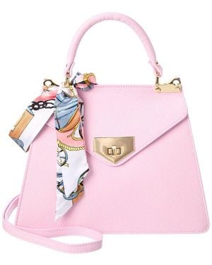 Isabella Rossetti Maxine27 Leather Satchel - Pink