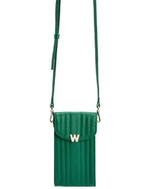 Wolf 1834 Mimi Phone Case With Wristlet In Forest - Green