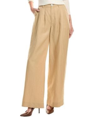 Tommy Bahama Cora Raw Edge Twill Trouser - Natural