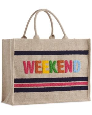 Shiraleah Weekend Beach Bag - Natural