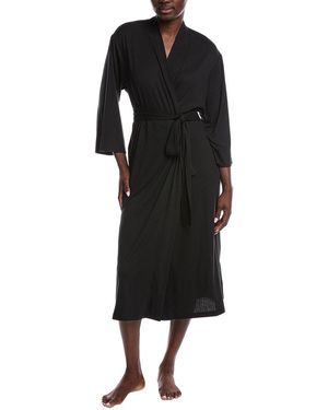 Natori Soothe Rib Robe - Black