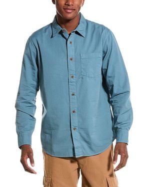 Grayers Lorenzo Dobby Weave Shirt - Blue