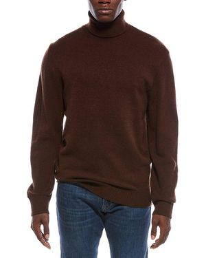 Slate & Stone Turtleneck Jumper - Brown