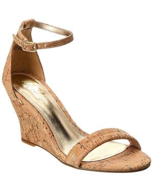 Lilly Pulitzer Jenna Cork Wedge Sandal - Metallic