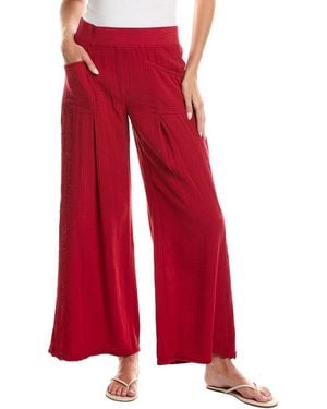 XCVI Elu Wide Leg Pant - Red