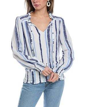 Walker & Wade Walker&Wade Milano Top - Blue