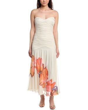 Hutch Bonnie Midi Dress - White