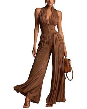 Homeyee Jumpsuit - Brown