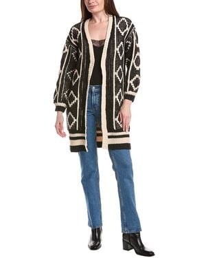 Saltwater Luxe Open Front Cardigan - Blue