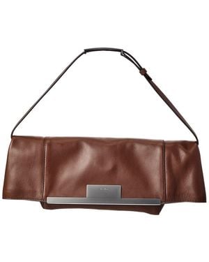 Max Mara Leather Shoulder Bag - Brown