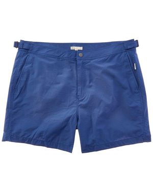 Onia Calder Buckle Swim Trunk - Blue
