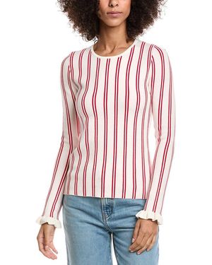 The Upside Alpine Chrissy Knit Sweater - Red