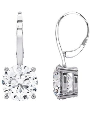 Lab Grown Diamonds 14K 3.00 Ct. Tw. Lab-Grown Diamond Earrings - White