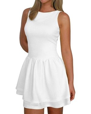 Adelin May Mini Dress - White