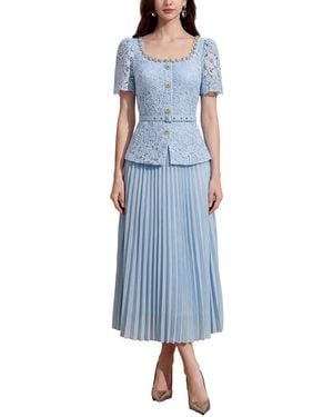 DZA Midi Dress - Blue
