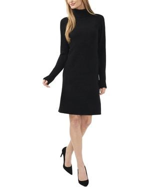 Cece Turtleneck Sweaterdress - Black