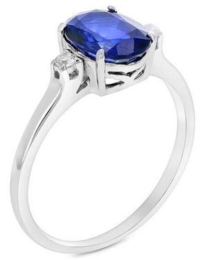 Amairah 1.75 Ct. Tw. Lab-Grown Created Sapphire Cz Ring - Blue