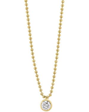 Effy Fine Jewelry 14K 0.98 Ct. Tw. Lab-Grown Diamond Necklace - Metallic