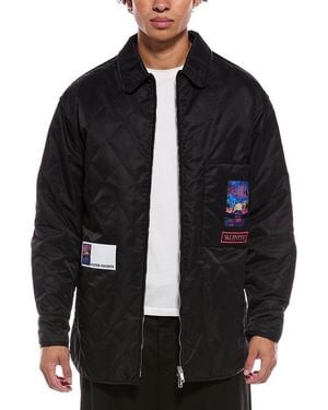 Valentino Trapuntati Vaporwave Patch Jacket - Black