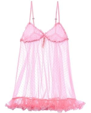Free People Heart To Heart Mini Slip - Pink