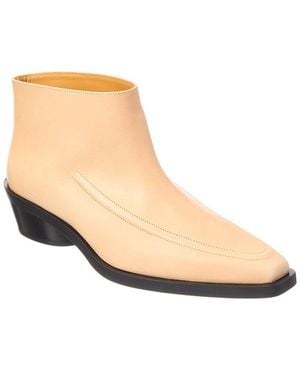 Proenza Schouler Leather Boot - Natural