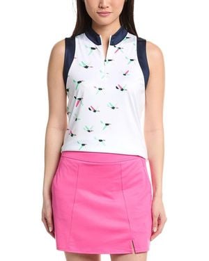 Callaway Apparel Engineered Birdie Top - Pink