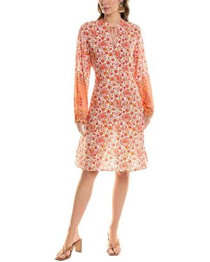 Walker & Wade Walker&Wade Jaipur Dress - Orange