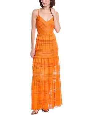 Eliza J Sleeveless Maxi Dress - Orange