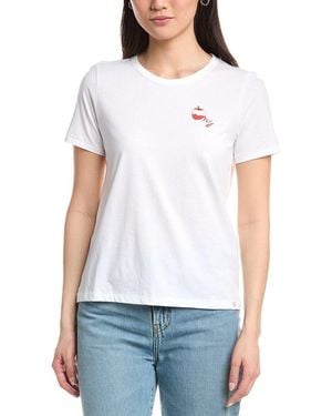 Rag & Bone The Big Apple Jersey T-Shirt - White