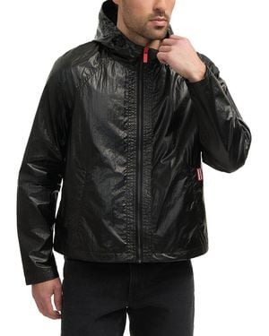 HUNTER Jay Crinkled Jacket - Black