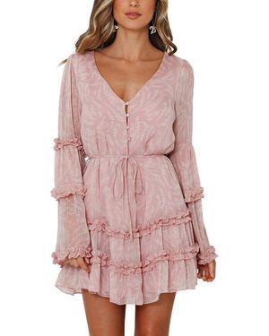LEON GORI Mini Dress - Pink