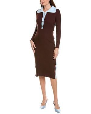 Sharagano Nanette Nanette Lepore Sweaterdress - Brown