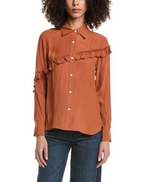 3.1 Phillip Lim Slim Shirt - Orange