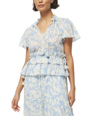 MISA Los Angles Alisha Top - Blue