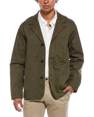 Officine Generale Officine Generale Sycamore Twill Jacket - Green