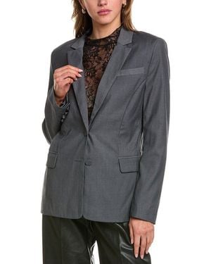 Bardot Maika Fitted Blazer - Grey