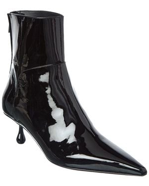 Jimmy Choo Cycas Ab 50 Patent Bootie - Black