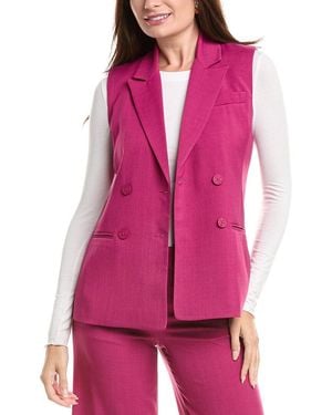 Tahari Petite Vest - Pink