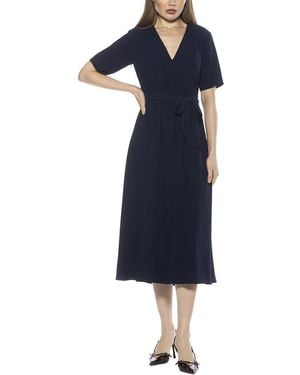 Alexia Admor Larisa A-Line Dress - Blue