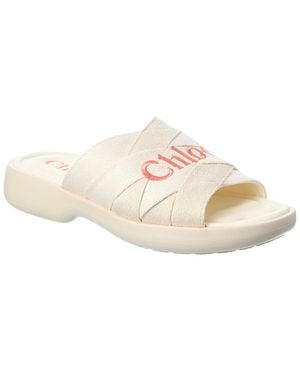 Chloé Poolette Slide - White