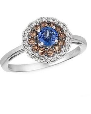 Le Vian Le Vian 14k 0.81 Ct. Tw. Diamond & Sapphire Ring - Blue